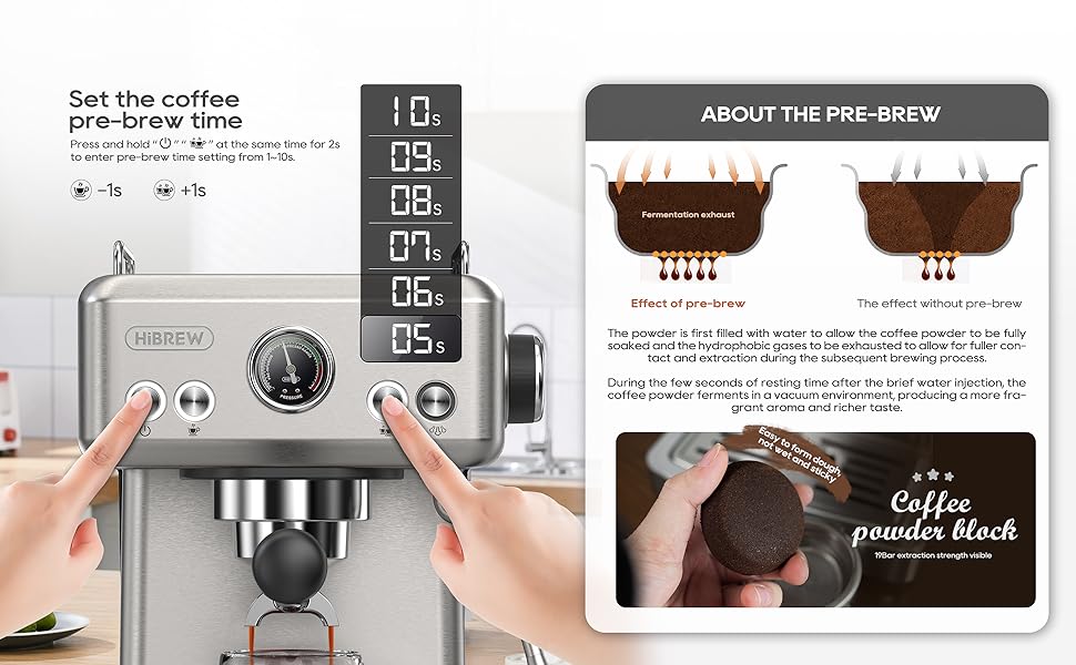 programmable espresso machine
