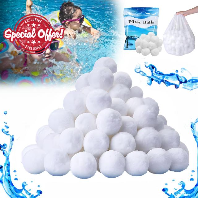 Gloriser Pool Filter Balls 3.1 Lbs
