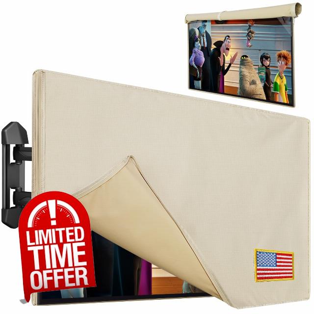Outdoor TV Cover 52 to 55 Inch Weatherproof