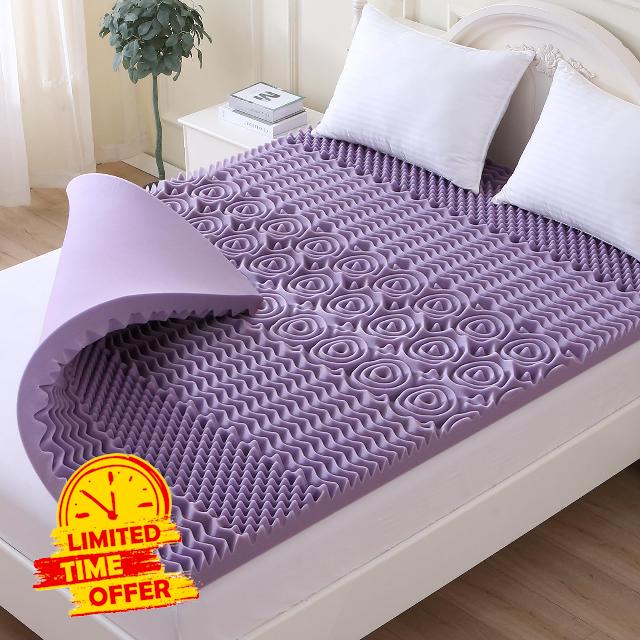 MUXHOMO 3 Inch Memory Foam Mattress Topper