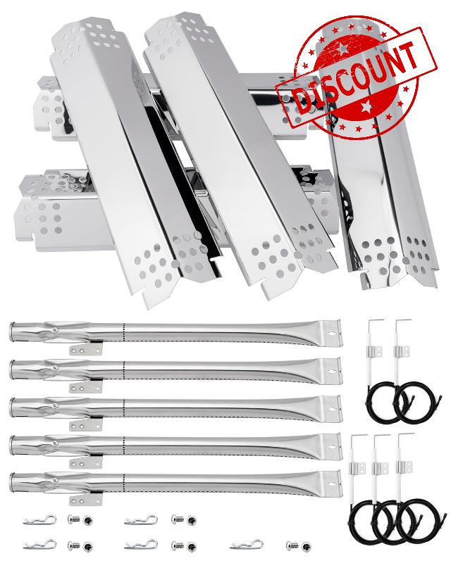 Rocfan Replacement Parts for Nexgrill 5 Burner 720-0888N 720-0888 720-0888A 720-0882S 4 Burner 720-0830H 720-0830A 720-0830D 6 Burner 720-0898 730-0898 2 Burner 720-0864 Grill Accessories for Nexgrill
