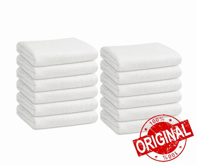 Fluffyn White Bath Towels 22x44 Inch