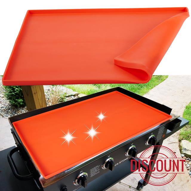 Silicone Griddle Mat for 28" Blackstone Griddle - Heavy Duty Silicone Protective Griddle Buddy Mat