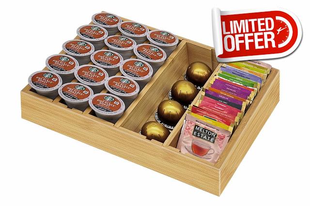 Bayting Bamboo K Cup Holder