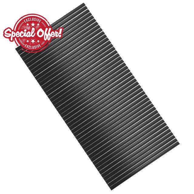 EMUKOEP Pool Liner Strips Coping Strips Swimming Pool Liner Clip for Round Or Oval Pool Liners Overlap Pool Liner Replacement (C)