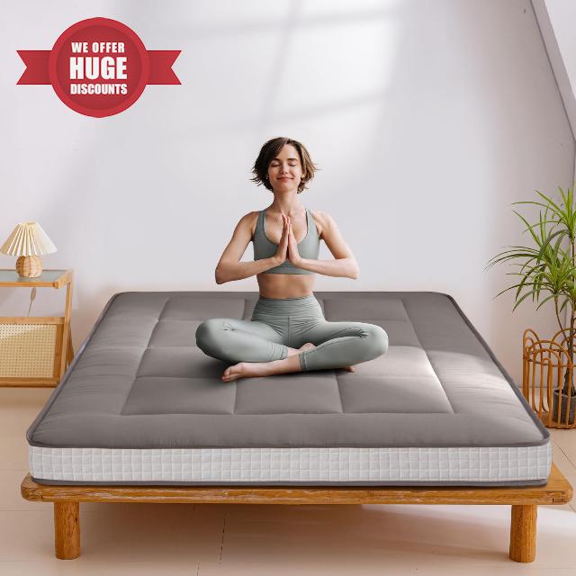 MAXYOYO 6" Extra Thick Floor Futon Mattress