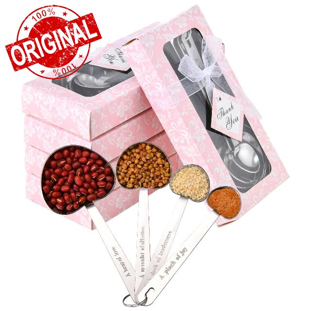 30 sets of heart-shaped measuring spoons