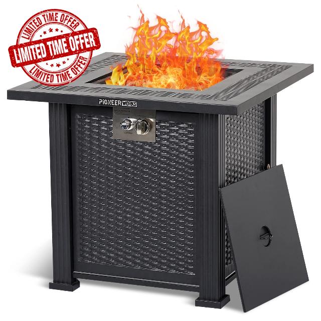 28" Propane Fire Pit Table