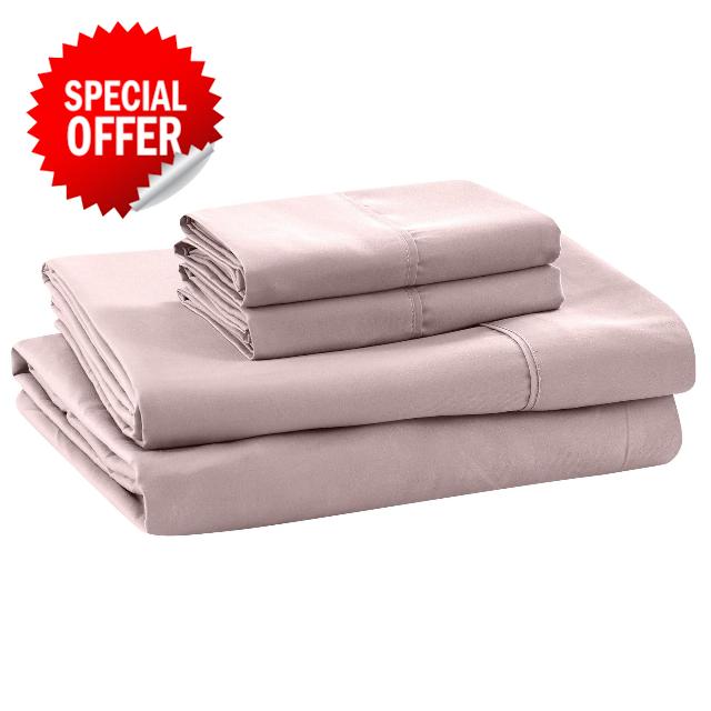 Modern Threads Soft Microfiber Solid Sheets - Luxurious Microfiber Bed Sheets - Includes Flat Sheet