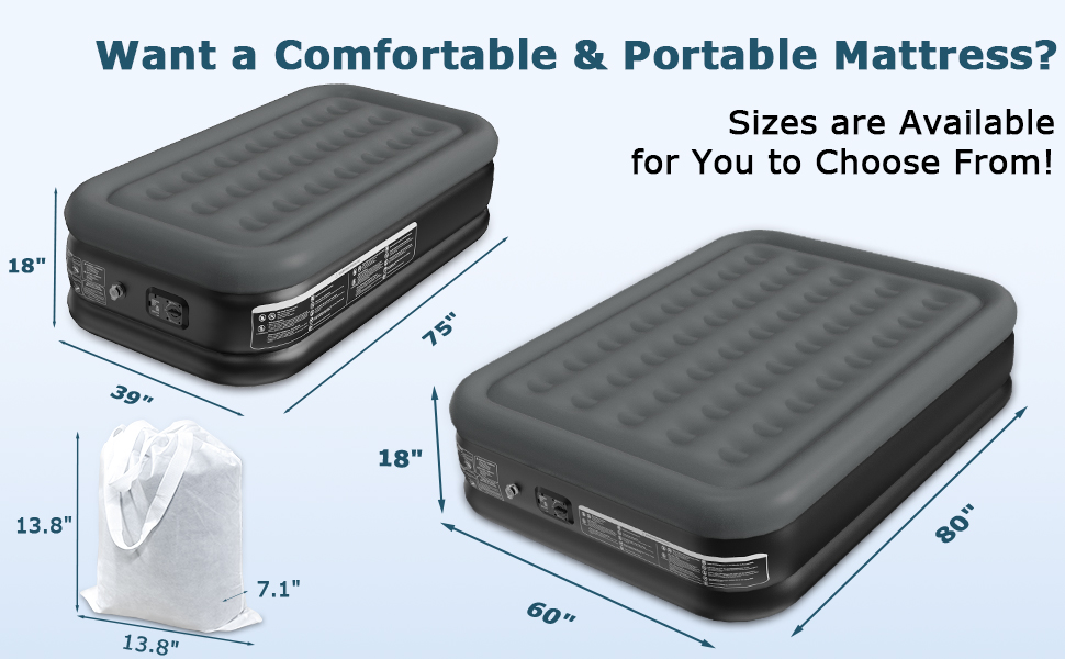 inflatable air mattress