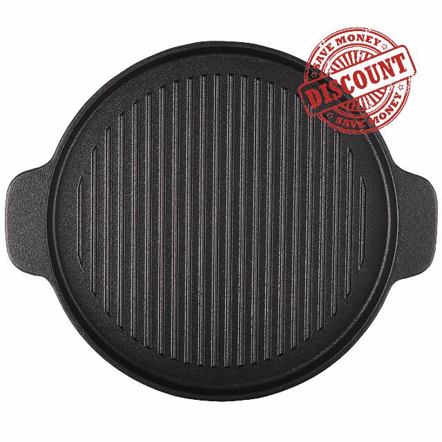 CUKOR Cast-iron Griddle Grill Pan