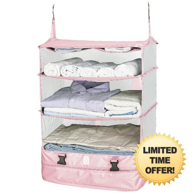 Minmallife Travel Mobile Closet Large (Pink)