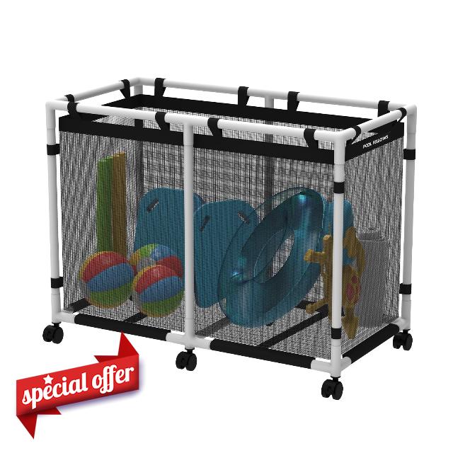 Pool Fellows Plastic Storage Basket for Swimming Pools