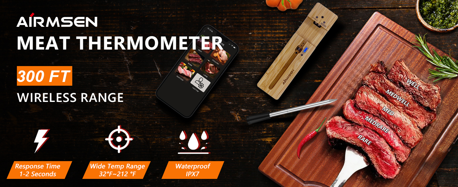 wireless meat thermometer