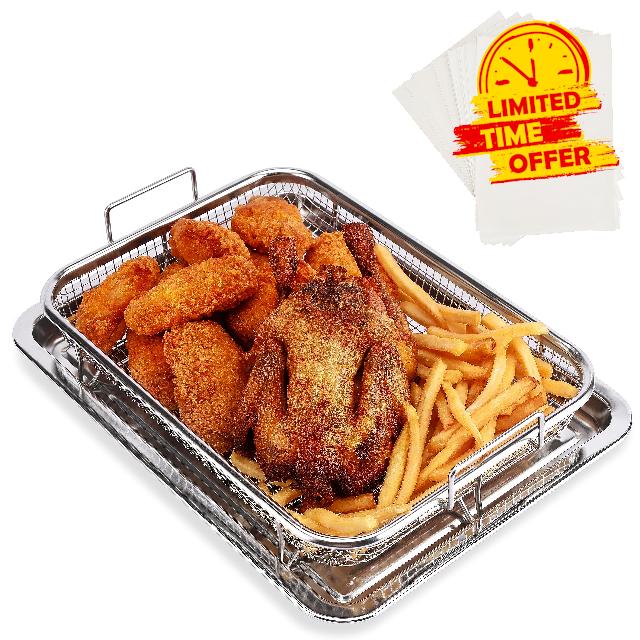Winspxx Air Fryer Basket for Oven