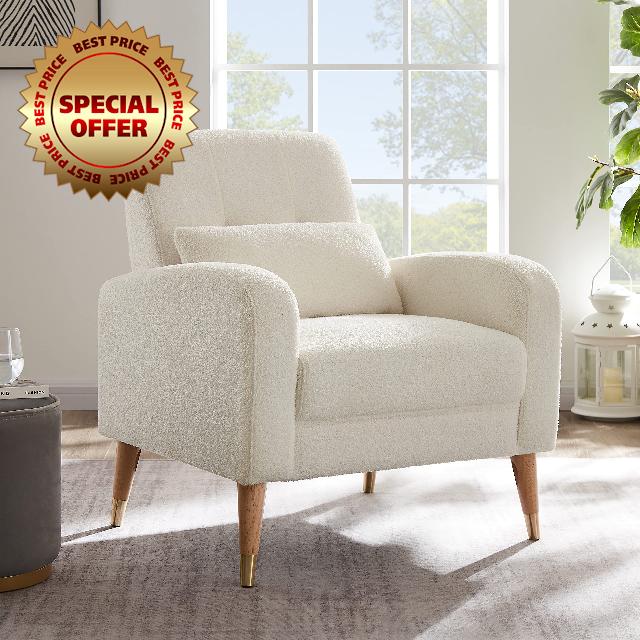 Dolonm Mid-Century Modern Accent Chair