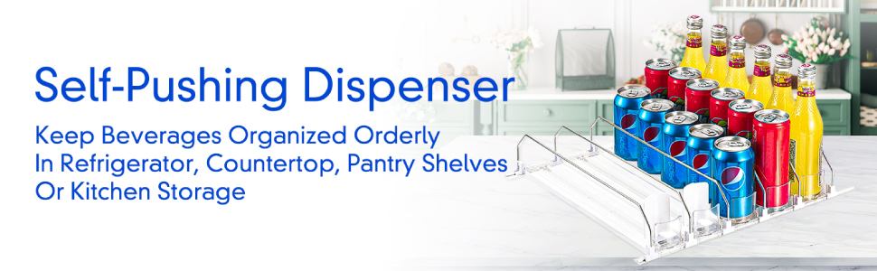Drink Organizer For Fridge - 4