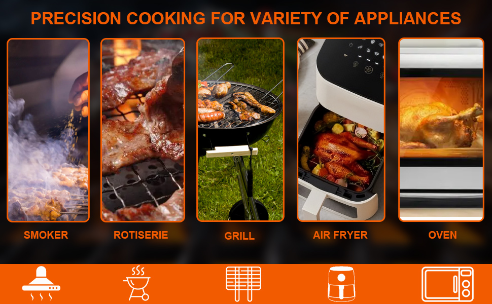 Smart Wireless Meat Thermometer