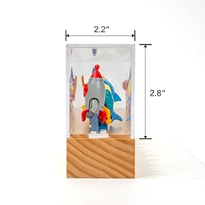 Perspective view of Lego Minifigures Ledge