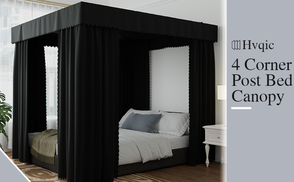 canopy bed curtains