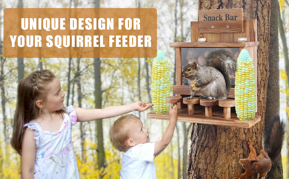 squirrel feeders for outside