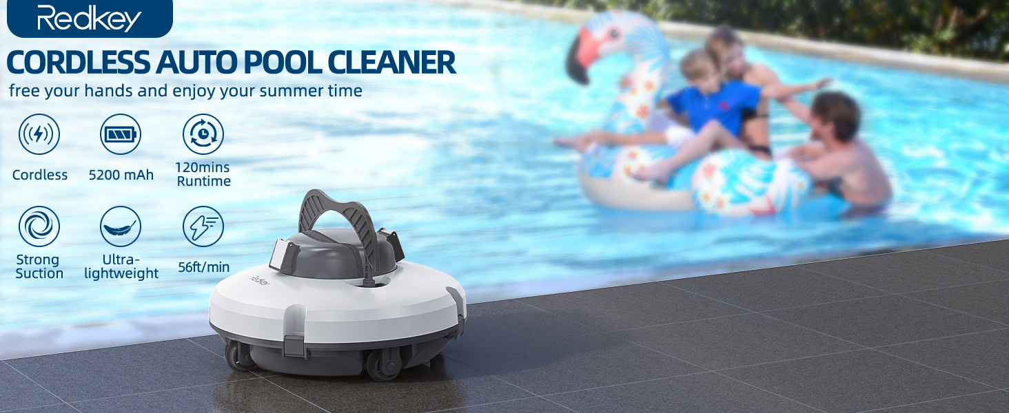 Cordless Robotic Pool Vacuum
