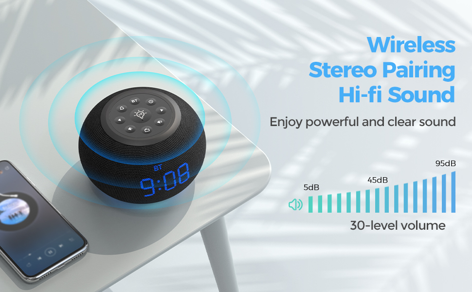 Adaptive environment brightness. Hands-free and sleep with peace of mind.