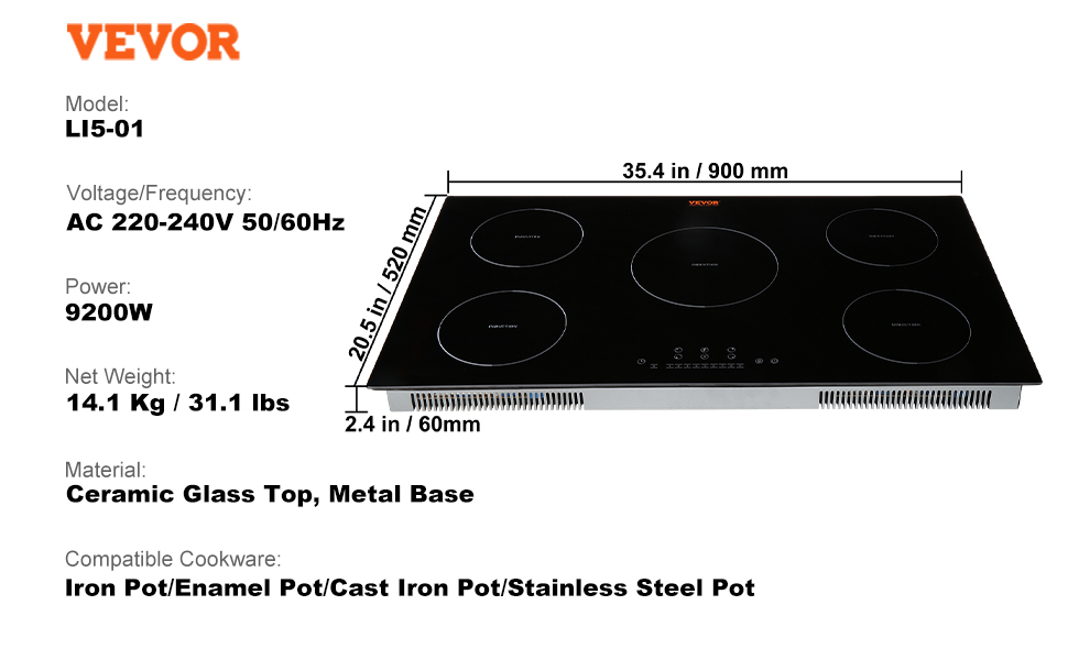 whirlpool electric cooktops