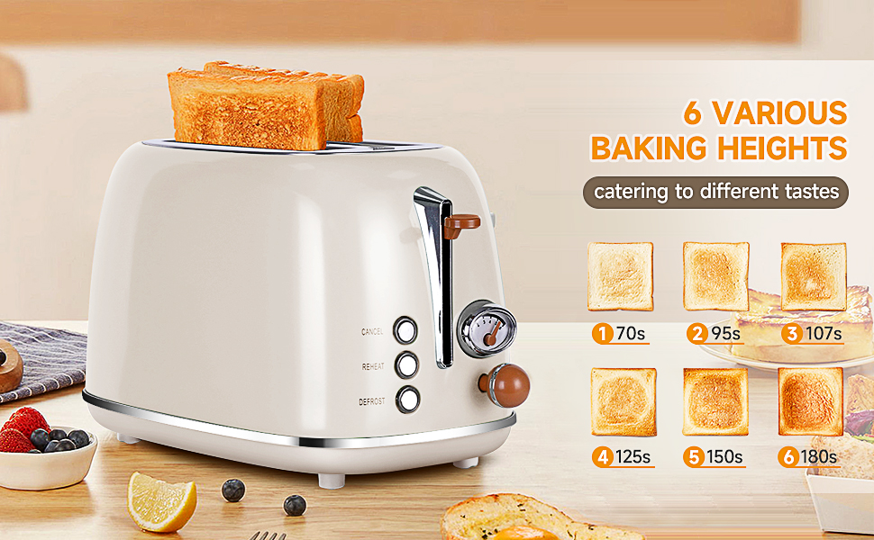 retro kitchen appliance toaster 2 slice retro