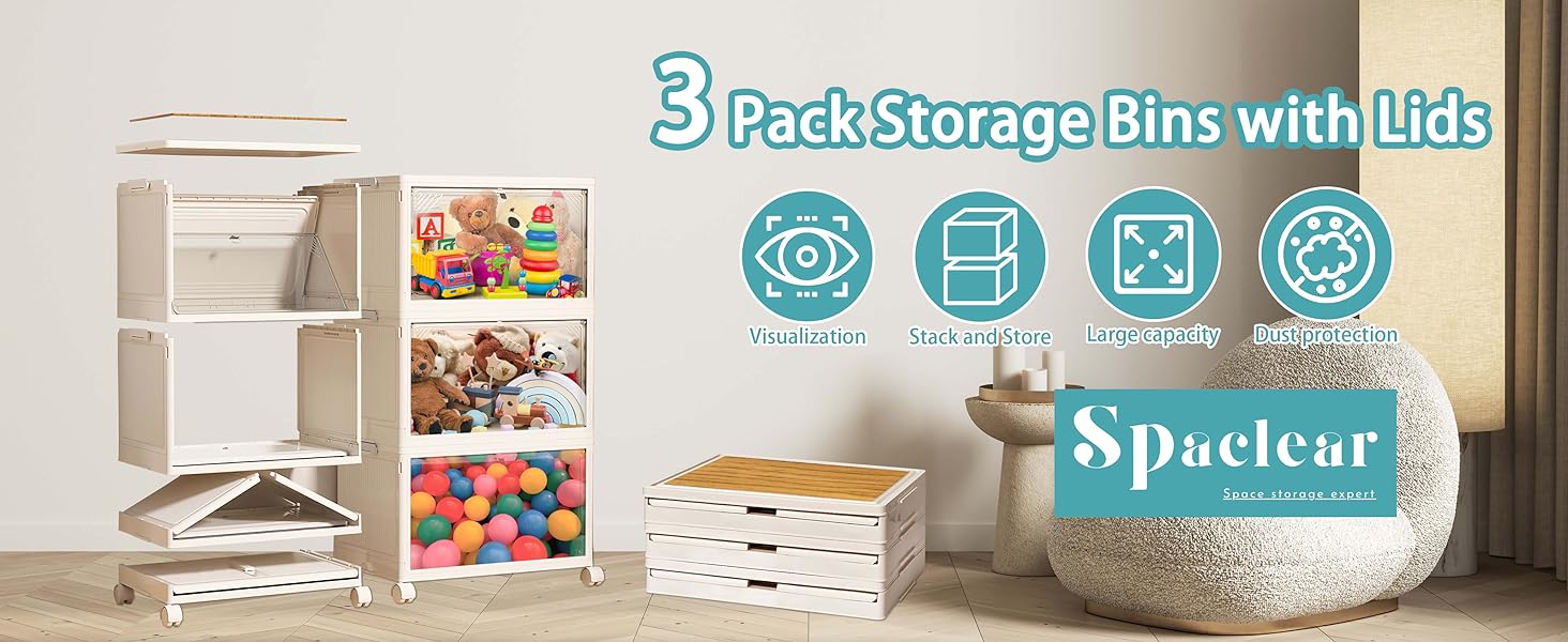 stackable storage containers