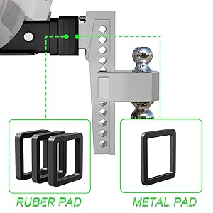 10 inch trailer hitch