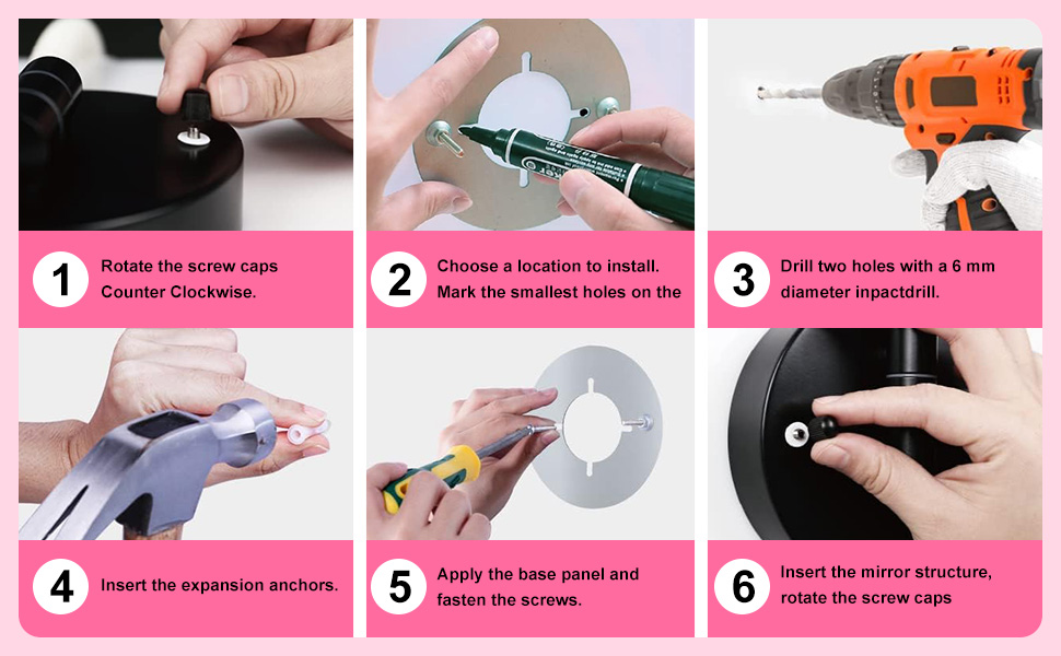 makeup mirror with light