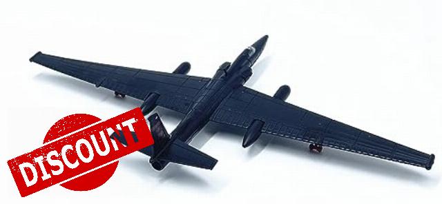 MUZIZY Copy Airplane Model 1: 144 for US U-2S Reconnaissance Aircraft Model Alloy Finished Aircraft Model Military Aircraft Model Collection