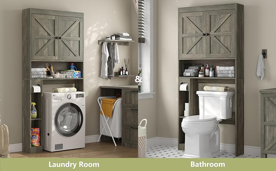 Over The Toilet Storage