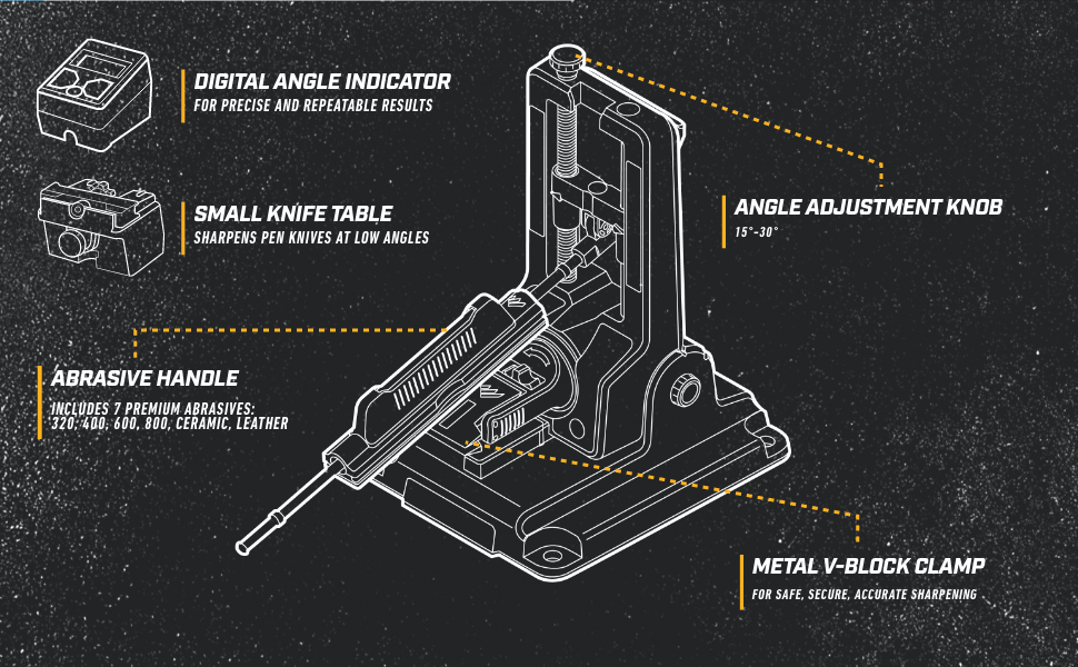 Professional Precision Adjust Sharpener