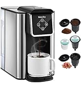 Mecity Electric Gooseneck Kettle With LCD Display Automatic Shut Off Coffee Kettle Temperature Co...