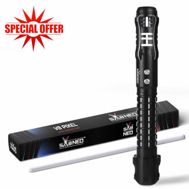 SABNEO Light Saber V8 Pixel 2.0 NOVA Infinity Colors Last Generation Soundboard SB-V8 2.0 3W Premium Speaker