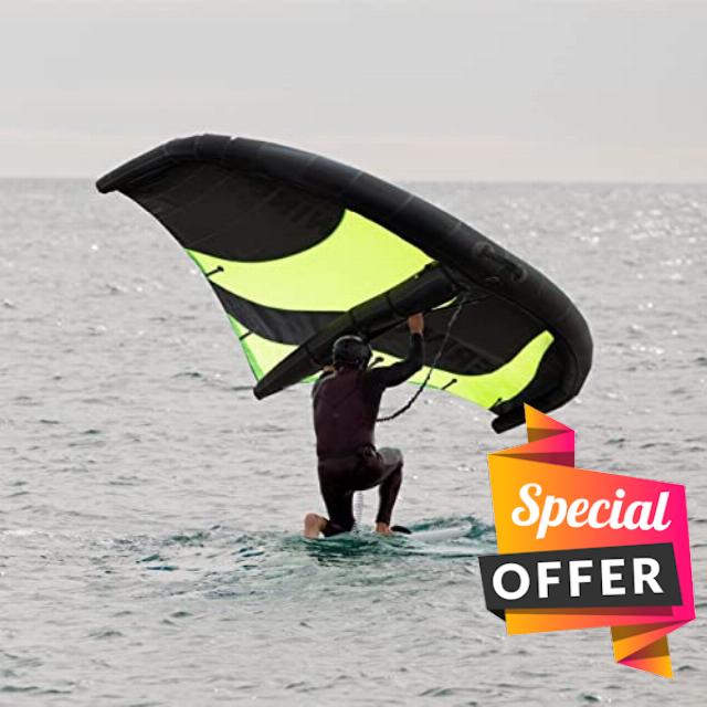 Erivc 16.5FT Inflatable Wing Surfing Outdoor Sports Inflatable Wind Wing for Water Surfing