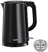 Mecity Electric Kettle Stainless Steel Gooseneck Water Kettle Water Boiler for Pour Over Coffee F...