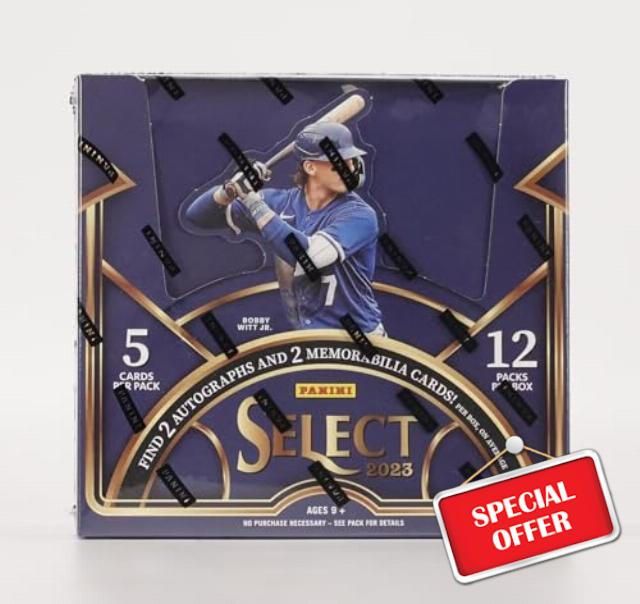 2023 Panini Select Baseball HOBBY box (12 pks/bx)