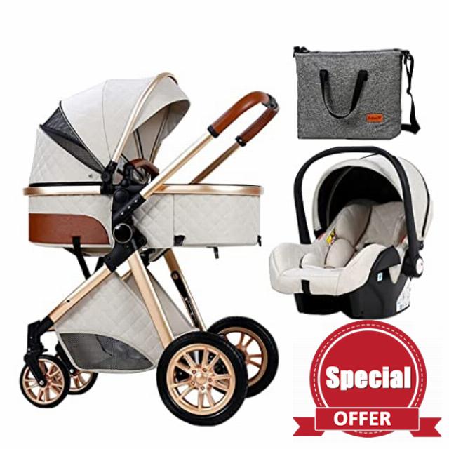 Newborn Stroller Carriage Luxury Pram Coches para Bebes Baby Stroller Seat Combo