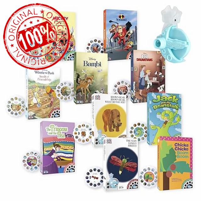 Moonlite Storytime Mini Projector with 10 Classic Bed Time Stories
