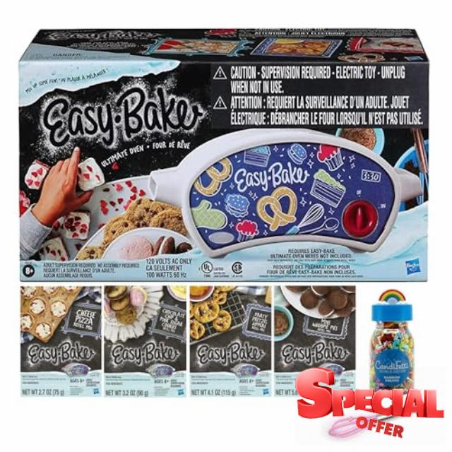 Easy Bake Oven Easy Bake Ultimate Oven Baking Bundle (Oven + Chocolate Chip & Pink Sugar Cookies