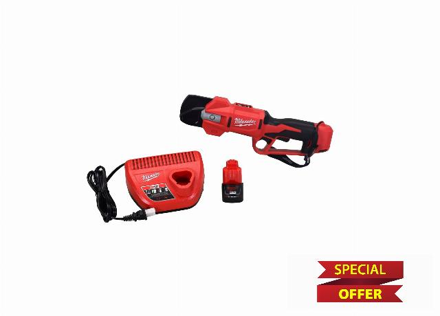 Milwaukee 2534-21 12V Cordless Pruner Shears Kit w/Battery and Charger