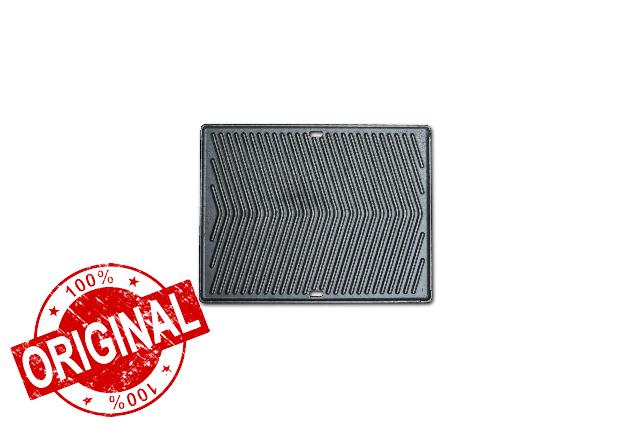 Mont Alpi 2-in-1 Dual Sided Heavy Duty Cast Iron Reversible Griddle Pan Plate - Flat and Ridged Surfaces - 18 x 14 inches - Fits all Mont Alpi Outdoor Grills - MAGR