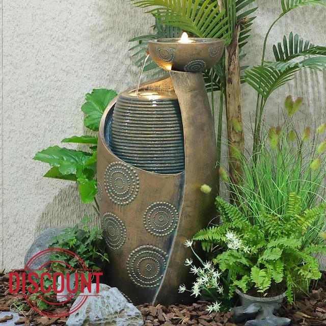 Sunlinua Vase Outdoor Water Fountain