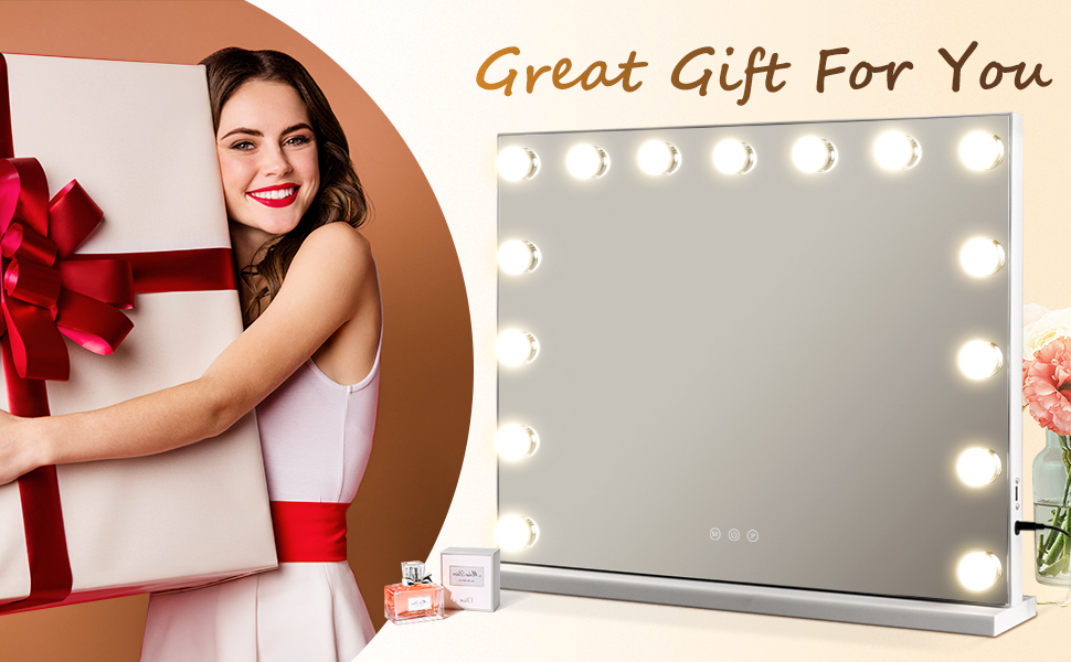 hollywood makeup mirror with lights