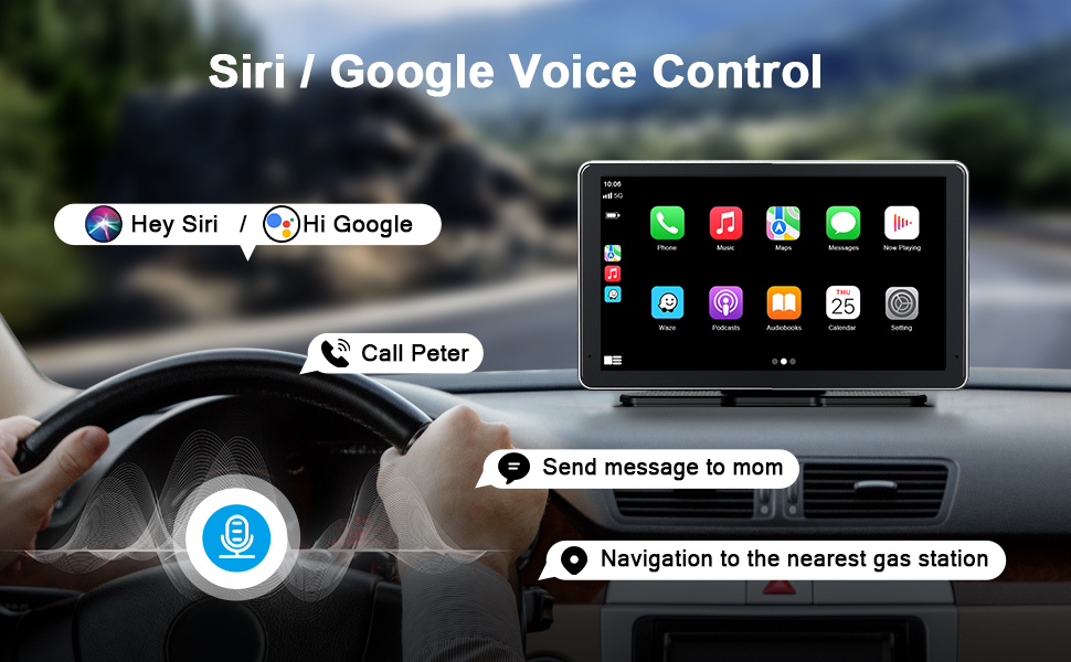 portable wireless car stereo