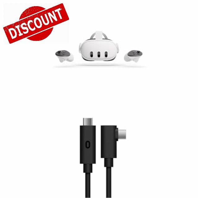 Quest 3 128GB + Link Cable