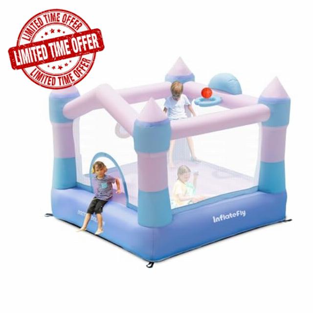 INFLATEFLY Bounce House Inflatable Bouncer with Blower